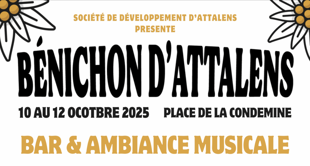 Bénichon d&rsquo;Attalens – du 10 au 12 octobre 2025